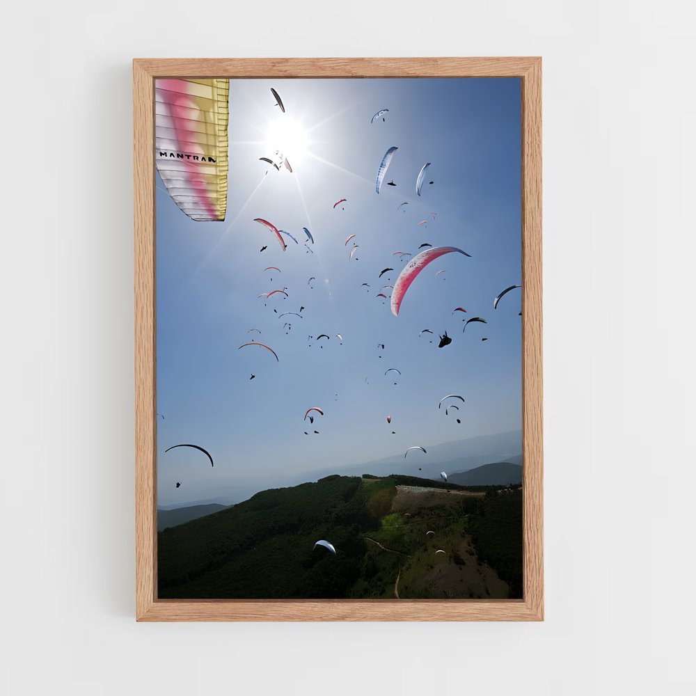 Poster Skyward Adventures – affiche Deltaplane (vue 4)